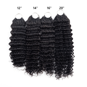 Nuovo arrivo 100g Micro anelli anello capelli crespi Pre in Loop uncinetto capelli umani capelli - Product Image 2