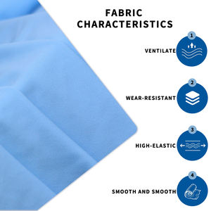 Fabricante Anti Uv Nylon Poliamida Spandex Tejido de punto 4 Way Stretch Matte UPF Tela de protección solar Ropa de protección solar - Product Image 3