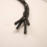 DINGBAI Isolation en fibre d'aramide avec gaine en PVC légère non conductrice 12mm-50mm |   Poignée de tirage de câble simple/double pour œillets