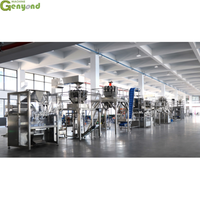 Ligne d'étiquetage de capsulage de remplissage de bocal de bouteille en plastique de marinade d'olive marinée entièrement automatique de haute qualité
