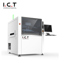 ICT Buen Precio SMT Plantilla Impresora Pasta de Soldadura Impresora PCB Máquina Impresora China
