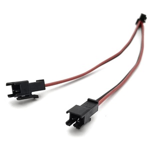 Konektor JST SM Splitter 15cm 2pin 1 ke <span class=keywords><strong>2</strong></span> Pria dan Wanita untuk Strip LED Satu Warna 5630 3528 5050 - Product Image 3