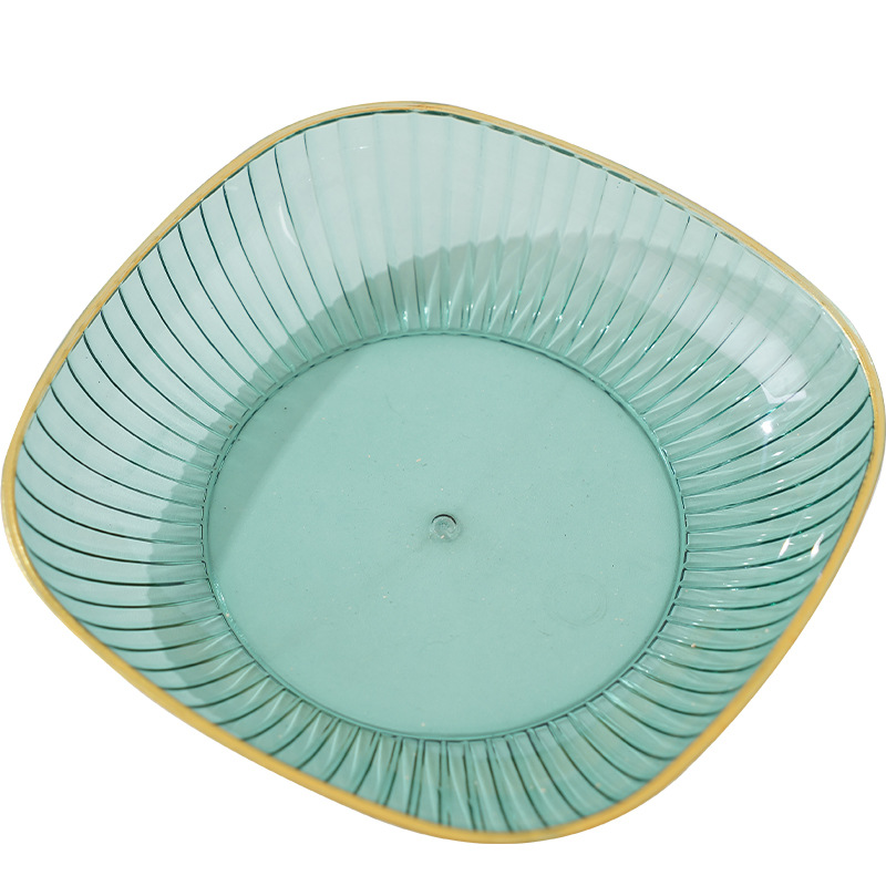 Assiette bleue