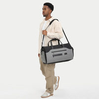 Sac de sport Oxford imperméable multifonctionnel pour homme, sac de voyage d'affaires, sac de week-end, sac à bandoulière pour les voyages courts, sac de costume