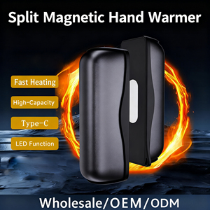 Máy sưởi tay bằng lông cừu có thể sạc lại bằng USB, điều chỉnh được 3 mức nhiệt độ, chống thấm nước, chống gió, thích hợp cho mùa đông ngoài trời - Product Image 5