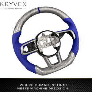Volante Deportivo Personalizado de Cuero y Fibra de Carbono Kryvex para <span class=keywords><strong>Jeep</strong></span> <span class=keywords><strong>Wrangler</strong></span> JL Gladiator JT <span class=keywords><strong>Rubicon</strong></span> 2018-2026 - Product Image 3