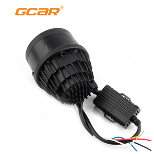 GCAR Phare antibrouillard <span class=keywords><strong>bi</strong></span>-LED double laser haute puissance M628S 6000K 3000K avec lentille de projecteur pour feux de croisement et de route de voiture - Product Image 4