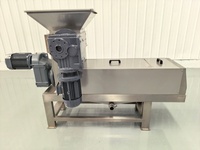 Machine de déshydratation et de broyage à vis pour déchets alimentaires, végétaux et de cuisine (cassava)