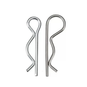Edelstahl R-Form Clip Rast feder Splitter Traktor Haars chere Känguru Hefter <span class=keywords><strong>Pin</strong></span> Wave R Clip