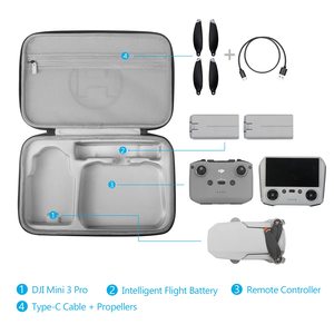 Étui EVA de transport facile pour drone de protection complet de haute qualité pour produit numérique <span class=keywords><strong>DJI</strong></span> <span class=keywords><strong>MINI</strong></span> <span class=keywords><strong>3</strong></span> Pro Drone - Product Image 6