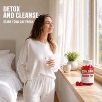 Gummies de Vinaigre de Cidre de Pomme pour Adolescents, 500mg, 60 Unités, Véganes, Sans OGM, Sans Gluten, Formule Étiquetée Nettoyante – Approvisionnement Direct Usine