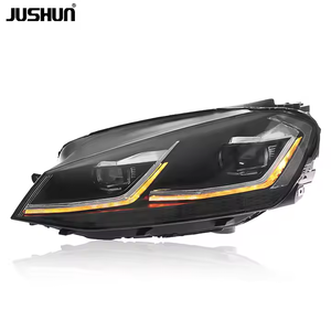 JUSHUN Fari a LED per Volkswagen Golf 7 Mk7 2013-2017, Gruppo Fari Anteriori LED Modificati con Luci Abbaglianti e Anabbaglianti - Product Image 2