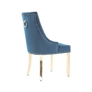 Оптовая продажа, высокое качество, современный дизайн, гостиничная ткань, ножки из нержавеющей стали, обеденный стул с мягкой обивкой