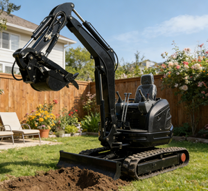 2.5トンのクボタマイクロショベル - 家庭用および小規模農場用、コンパクト設計の小型ショベル - 送料無料 - Product Image 2