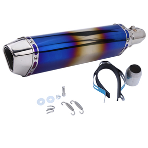 Silenciador de Escape de 470 mm para Motocicleta Kawasaki 650 <span class=keywords><strong>Tmax</strong></span> 500 <span class=keywords><strong>Tmax</strong></span> 530 <span class=keywords><strong>SUZUKI</strong></span> Gw250 ATV Dirt Pit Bike - Product Image 6