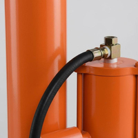 Cric hydraulique manuel à bras de 5 tonnes à course longue, vérin de levage de moteur en acier à piston unique