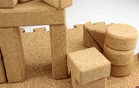 Natural Cork Toy mainan anak plastik, tidak beracun mainan edukasi blok bangunan mainan konstruksi telah melewati EN71-3