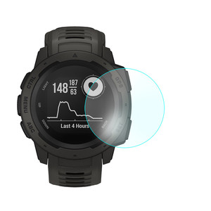 <span class=keywords><strong>Película</strong></span> protectora de pantalla completa para reloj Garmin Instinct, cristal templado 9H 2.5D, antiarañazos, GPS - Product Image 5