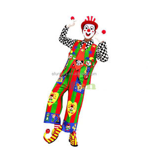 Efun kostum karnaval Halloween dewasa, kostum Cosplay badut profesional, sirkus, kostum pesta untuk dijual - Product Image 5