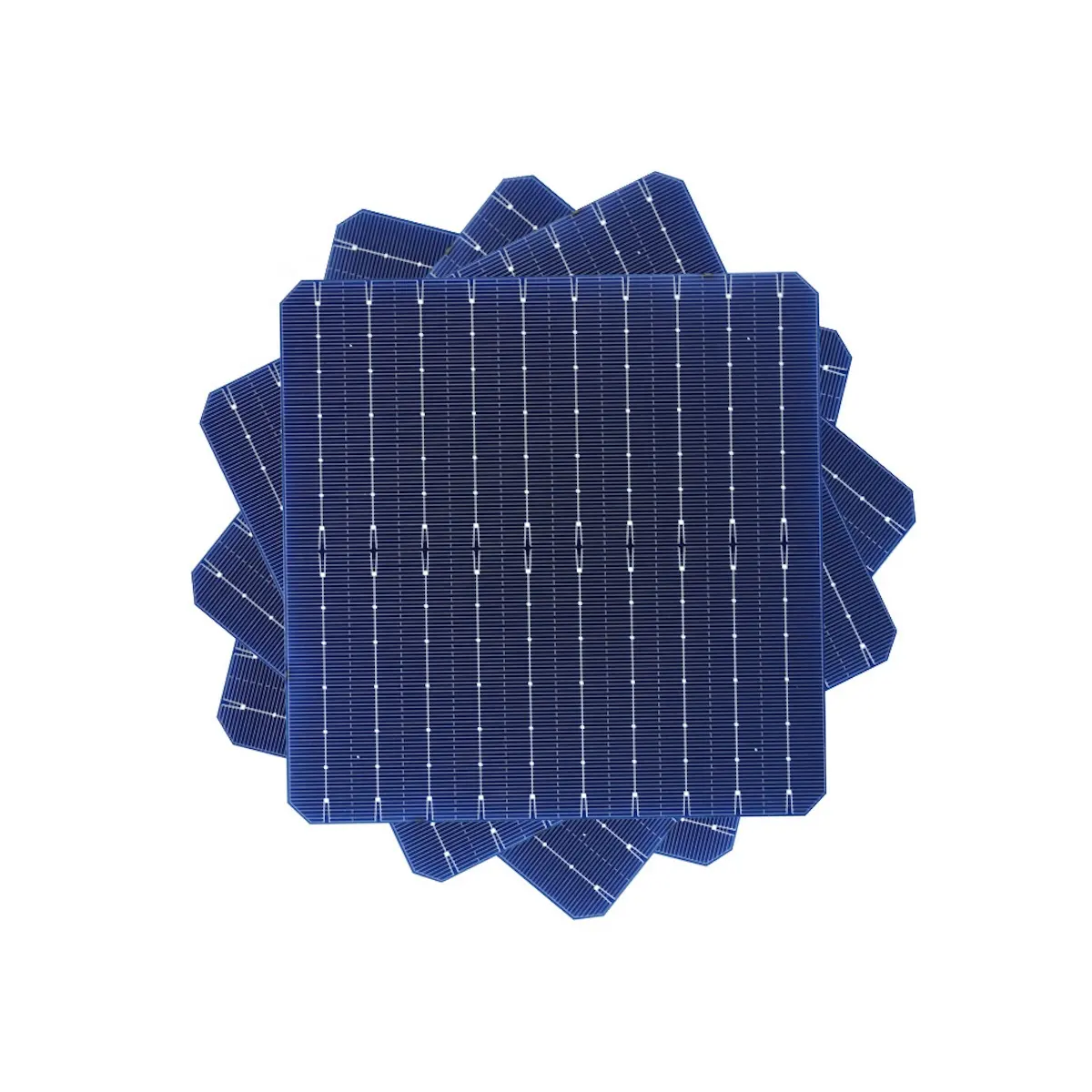 23% N-type Mono Solar Cell TOPCon HJT ABC produzione di celle solari fotovoltaiche monofacciali bifacciali