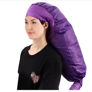 Chapeau chauffant pour cheveux longs, de grande taille, réutilisable, durable, de haute qualité, doux, pour sèche-cheveux - Product Image 3
