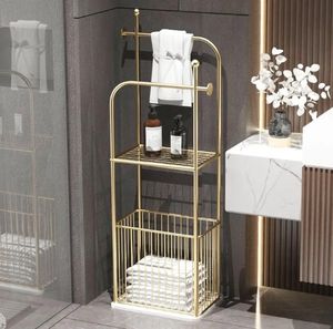 <span class=keywords><strong>Toallero</strong></span> ligero de lujo, <span class=keywords><strong>lavabo</strong></span> de pie, estante de almacenamiento de baño de mármol para el hogar, <span class=keywords><strong>toallero</strong></span> de almacenamiento para inodoro - Product Image 1