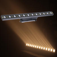 Barre de lavage stroboscopique à faisceau de poursuite LED 14x3W plus LED blanches RVB éclairage de scène