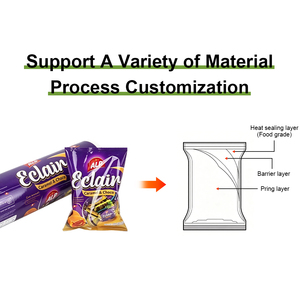 Pellicola Flessibile Laminata ad Alta Barriera in Alluminio e Polietilene per Imballaggio Snack - Product Image 2