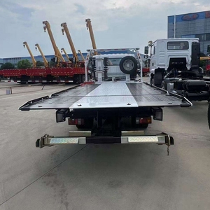 Alta calidad 4 toneladas 5 toneladas camión de auxilio de cama plana camión de remolque Rollback Road Wrecker con barato para la <span class=keywords><strong>venta</strong></span> - Product Image 3