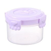 Mini bouteille de sauce en plastique écologique 1 pièce Boîte d'assaisonnement pour vinaigrette Conteneurs d'extérieur pour barbecue Bento Lunch Accessoires