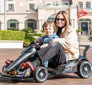 Nouveau Modèle 2025 : Kart Électrique Enfant Drifteur, Voiturette Électrique à Quatre Roues Style F1, Adaptée aux Adultes - Product Image 5