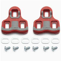 Cales de pédale de vélo de route Wellgo RC7 0/4,5/9 degrés – Cales antidérapantes pour pédales de vélo