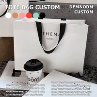 Caja de Regalo de Cartón Blanco con Logotipo Personalizado al por Mayor, Etiqueta Colgante y Bolsa de Papel para Ropa, Juego Completo de Embalaje para Venta al por Menor