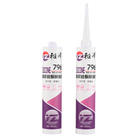 Prix de gros - Colle résistante aux intempéries et anti-moisissure en tube de 300 ml pour travaux de rénovation extérieure - Scellant silicone résistant aux intempéries