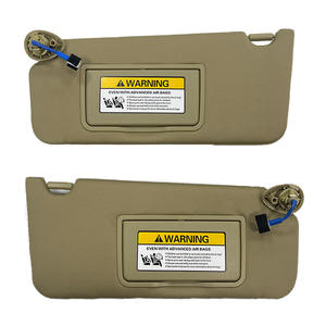 Pare-soleil Honda beige côté gauche 83280-TA5-A51ZA pour Accord 2008-2017 avec installation par ruban adhésif 3M - Product Image 2