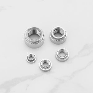 Nhà Máy Bán Hàng Trực Tiếp Tự Thắt Chặt Cls Tán Đinh <span class=keywords><strong>Nuts</strong></span> Thép Không Gỉ M3 Chủ Đề Tin Mạ Các Loại Hạt - Product Image 5