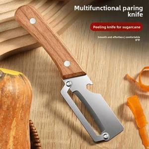 Affettatrice Multifunzione in Acciaio Inox per Cipolle, Pelapatate per Frutta e Verdura, Taglia Patate, Melone Invernale e Cipollotti per Uso in Cucina - Product Image 4