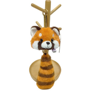 Portachiavi Peluche Panda con Testa Oscillante, Giocattolo Rilassante con Imbottitura in Poliestere e Cotone PP <span class=keywords><strong>per</strong></span> <span class=keywords><strong>Bambini</strong></span> 8-13 Anni - Product Image 5