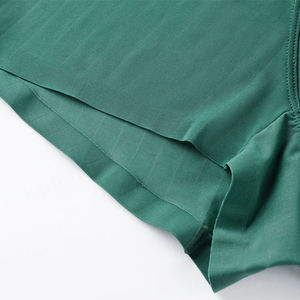 Calzoncillos bóxer sexis para hombre, ropa interior de fabricante, calzoncillos bóxer de seda helada de Color sólido para hombre con logotipo personalizado - Product Image 5