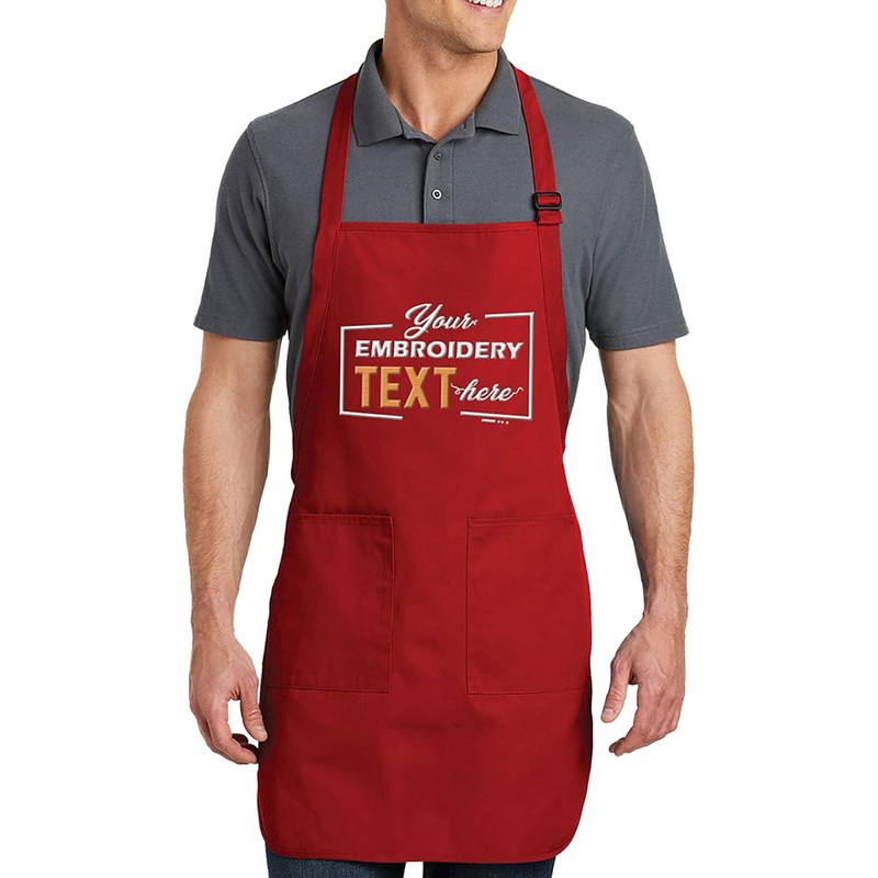 Custom Logo Canvas Fabric Aprons Wholesale