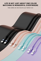 Câble de date tresse Premium 1m Charge rapide Micro USB TYPE C USB C-USB C Câble PD