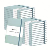 Agenda hebdomadaire et mensuel A5 avec logo promotionnel, couverture rigide en cuir, agenda personnalisé, carnet en PU avec porte-stylo