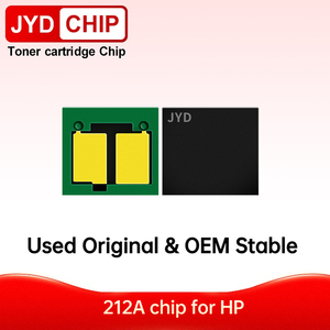 Puce de toner d'origine usagée 212A <span class=keywords><strong>W2120A</strong></span> W2121A W2122A W2123A pour cartouche HP M554 M555 M578 Réinitialisation de la puce - Product Image 2