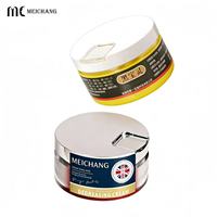 Pot de crème cosmétique 30g 50g avec cuillère pour baume dégraissant pour animaux, acné du menton du chat et nettoyage du pelage