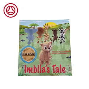 Stampa di libri di storie per bambini a colori personalizzati stampa di libri di illuminazione per bambini colorati
