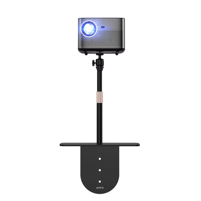 2025 Newest Universal Ceiling Mount Projector Bracket 4kg Load Capacity 50cm Adjustable Length Hidden Design Punch-Free
