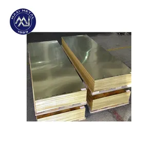 CuAl10Fe3Mn2 600mm forged aluminium bronze brass plate sheet