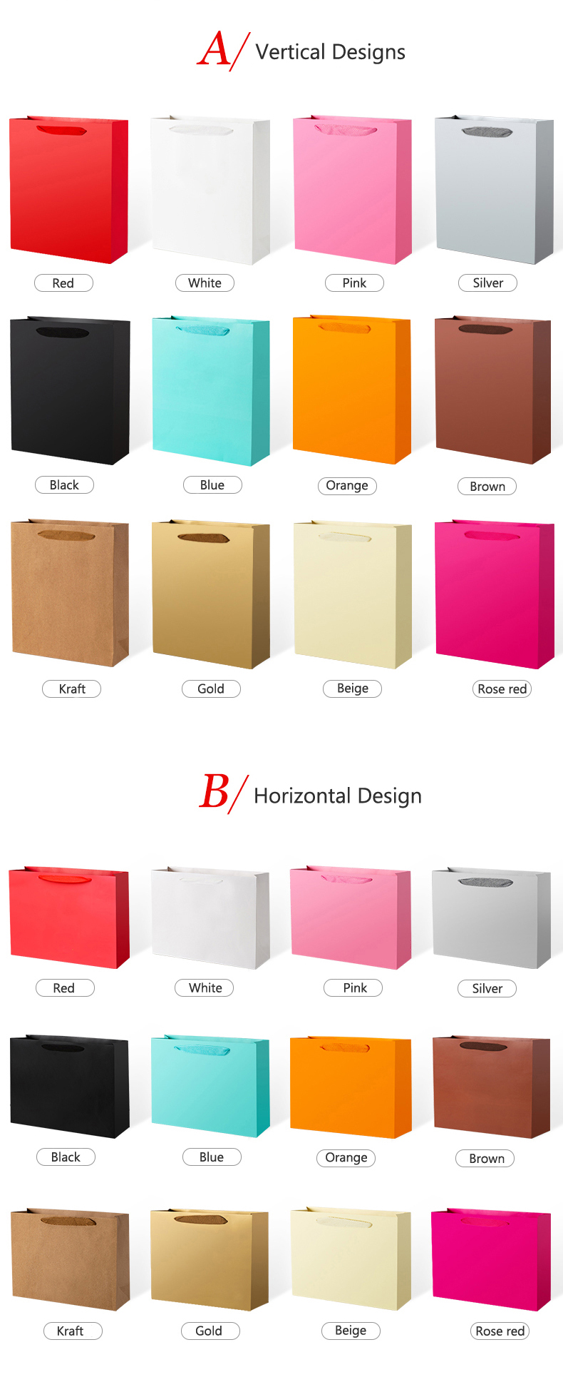 Custom Luxury Cardboard Packaging Brown Kraft Gift Craft Shopping Paper Bag With Ribbon Handles