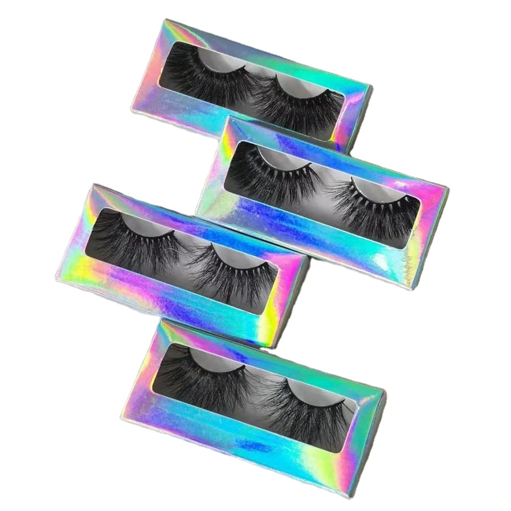 Оптовая продажа с фабрики, пушистые 25 мм норковые ресницы с индивидуальной упаковкой Lashes3d, оптовый поставщик