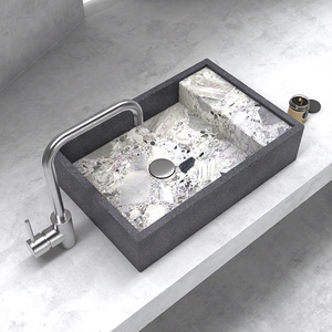 Lavabo de Pared con Diseño Moderno para Baño, Calidad Premium, Marca OEM, Hecho en Malasia - Product Image 1